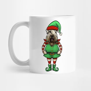 Wheaten Terrier Christmas Elf Mug